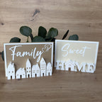 Dekoschilder „Family“ & „Sweet Home“