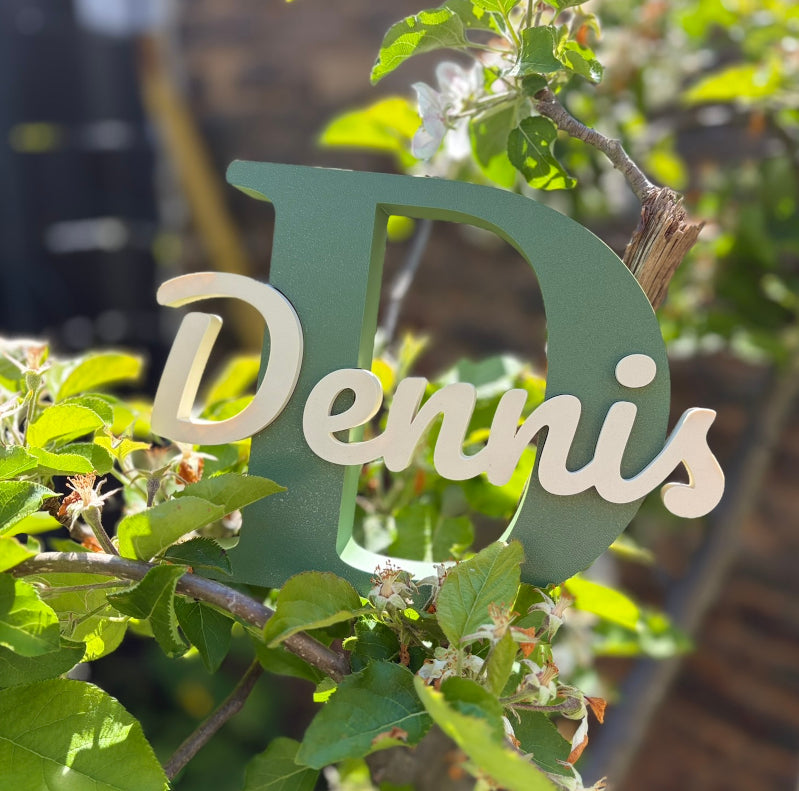 Personalisierter Dekobuchstabe mit Namen