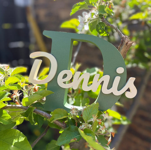 Personalisierter Dekobuchstabe mit Namen