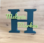 Personalisierter Dekobuchstabe mit Namen