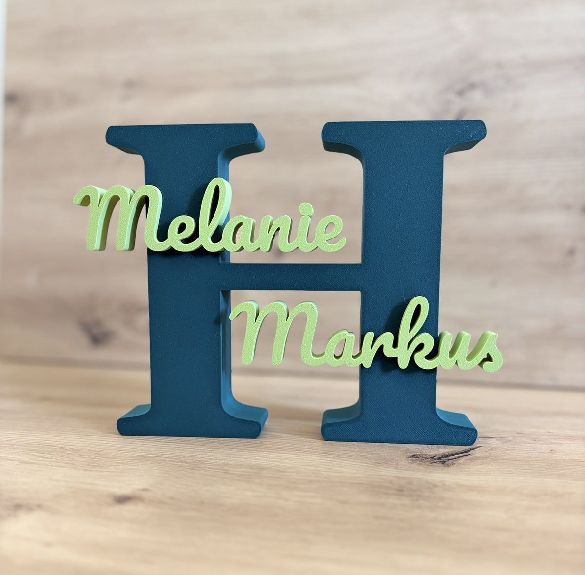 Personalisierter Dekobuchstabe mit Namen